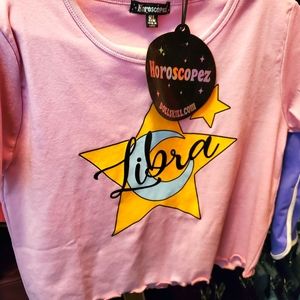 Dolls Kill Horoscopez Libra Crop Top